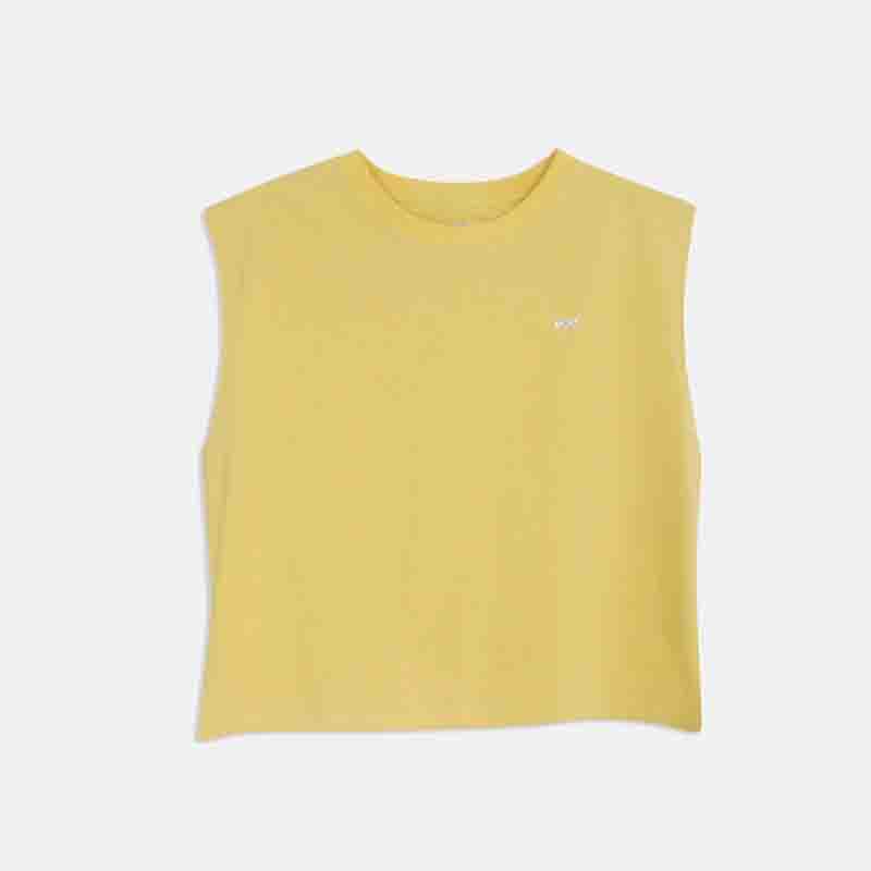 Women's Solid Color Sleeveless T-Shirt