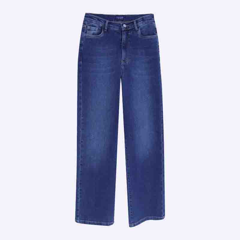 Women's High-Rise Straight-Leg Jeans