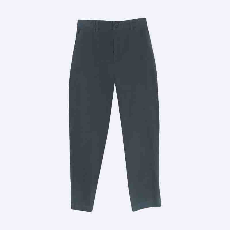 Men's Flat-Front Cotton Pants