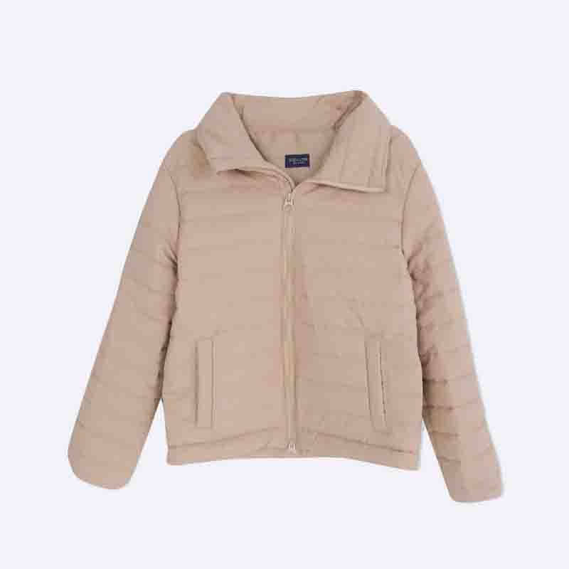 Water-repellent puffer jacket