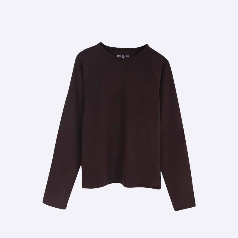 Raglan Sleeve Knit Sweater