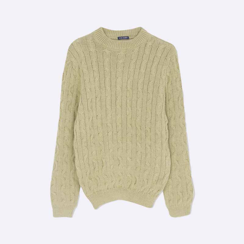 Classic crew neck sweater