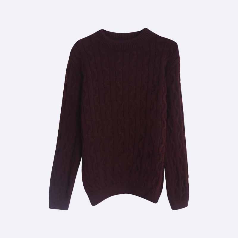 Classic crew neck sweater