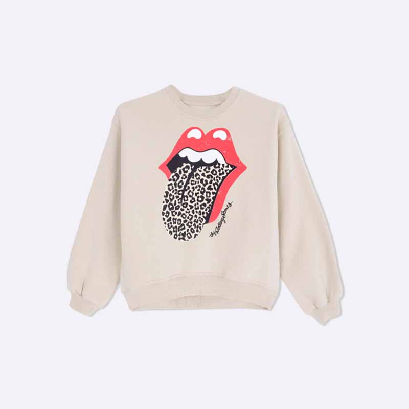 Girls' Graphic Print Sweatshirt