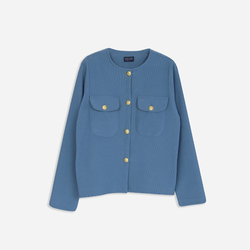 Women's button-front jacket