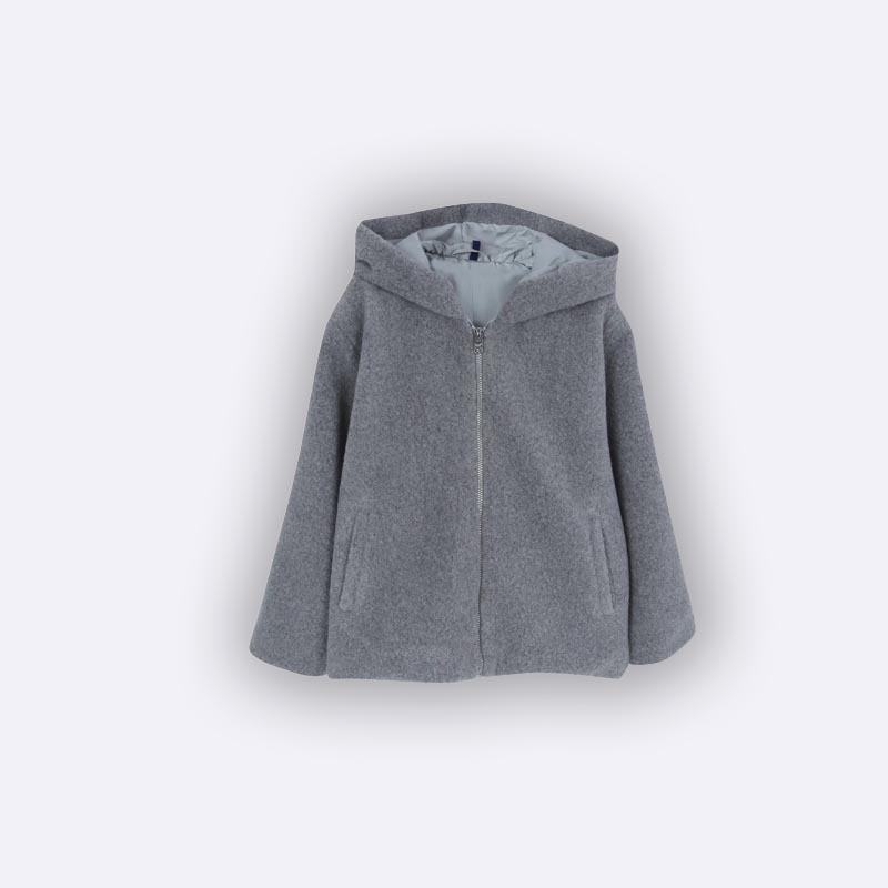 Kids' Full-Zip Hooded Coat