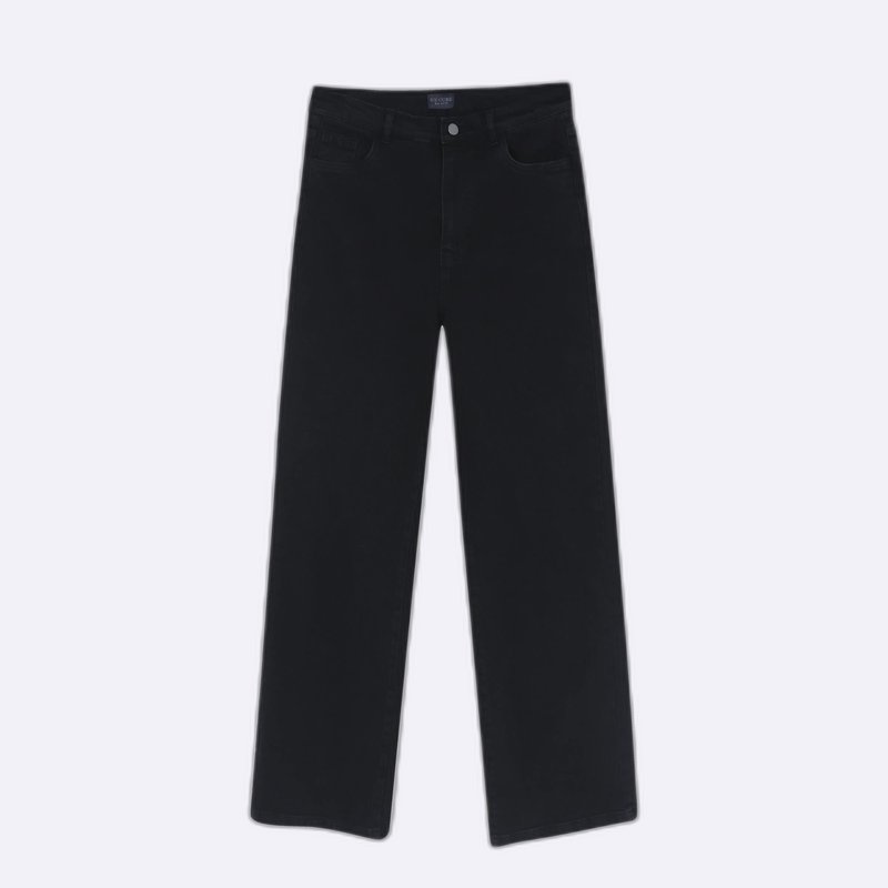 Women's High-Waisted Wide-Leg Denim