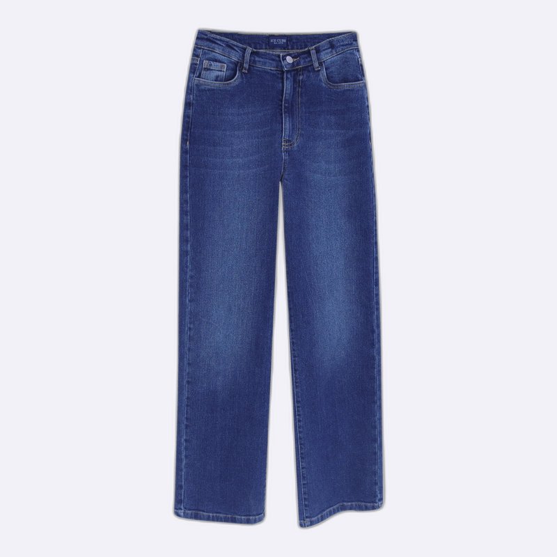 Women's High-Rise Straight-Leg Jeans