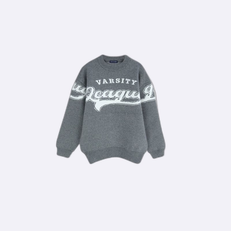 Boys' crew neck sweater with graphic prints