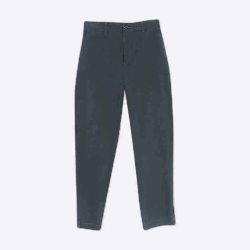 Men's Flat-Front Cotton Pants