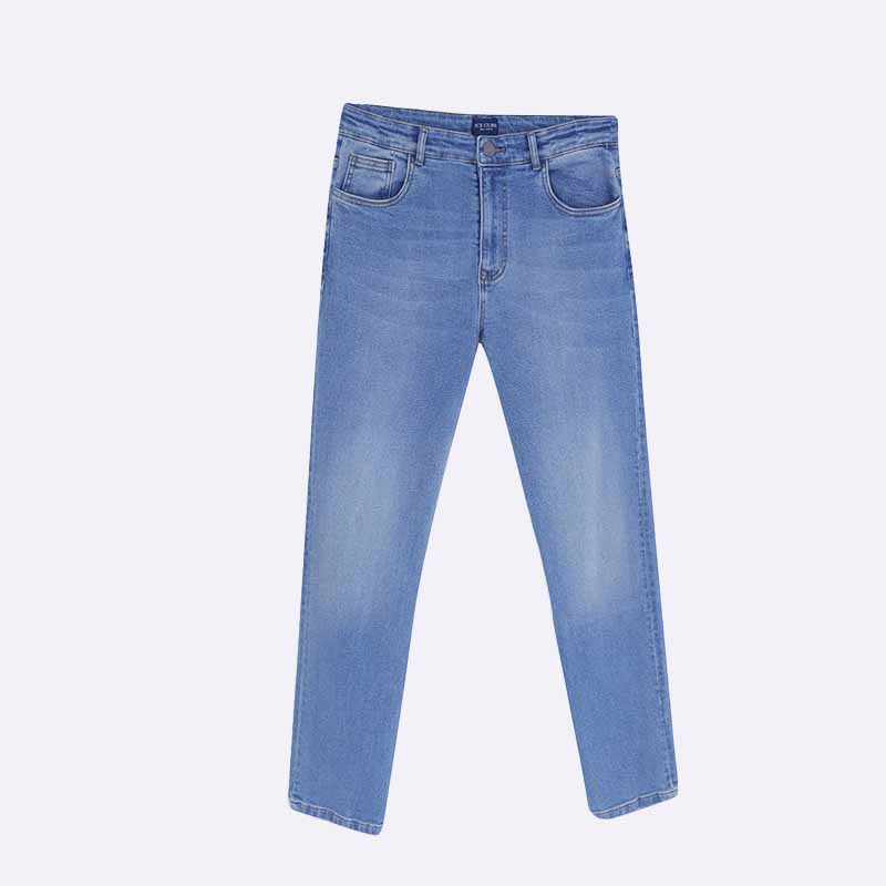 SLIM FIT CROPPED JEANS