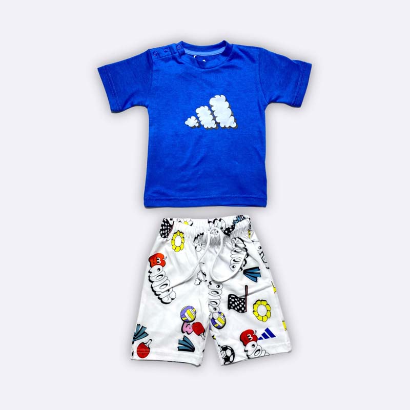 Boys Two-Piece Set – T-Shirt & Shorts