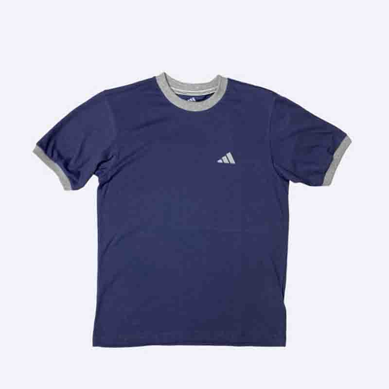 Adidas Men's T-shirt with Ringer Collar