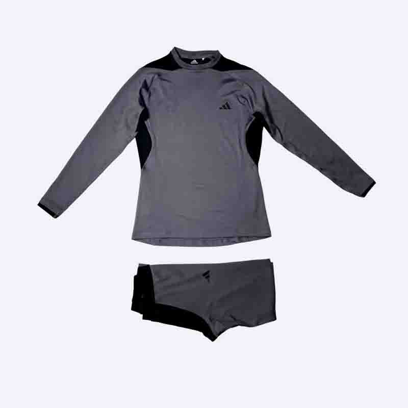 Adidas Men's T-shirt with Ringer Collar