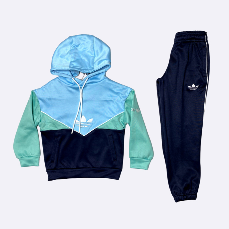 Adidas Originals Color Block Tracksuit (Boy's)