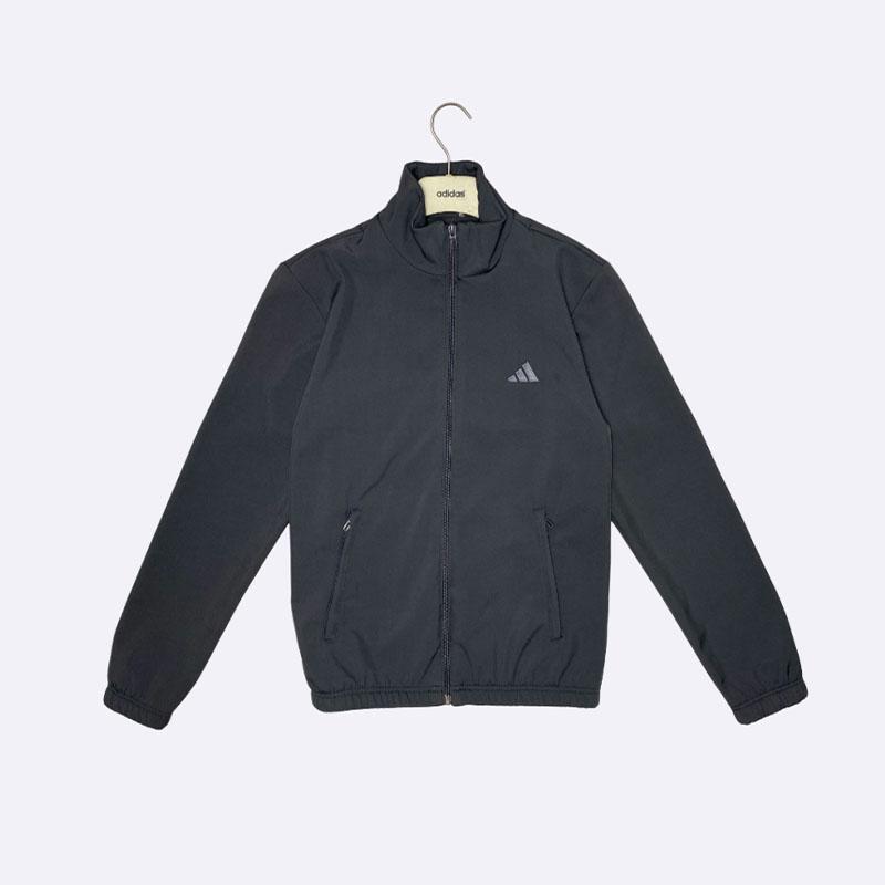 Adidas Black Full-Zip Track Jacket