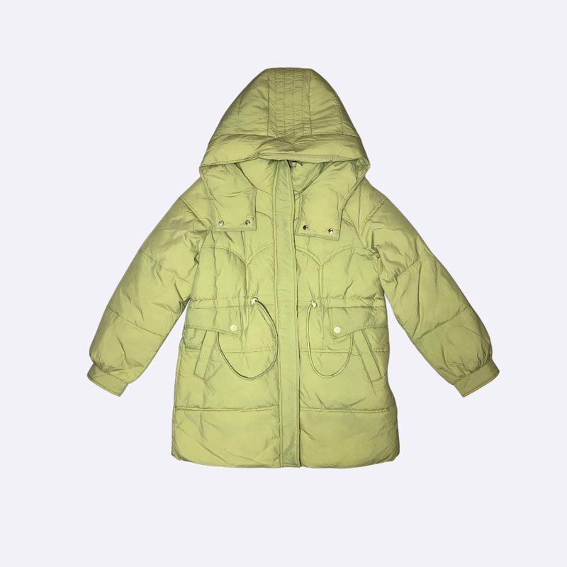 Women's Longline Padded Hooded Jacket