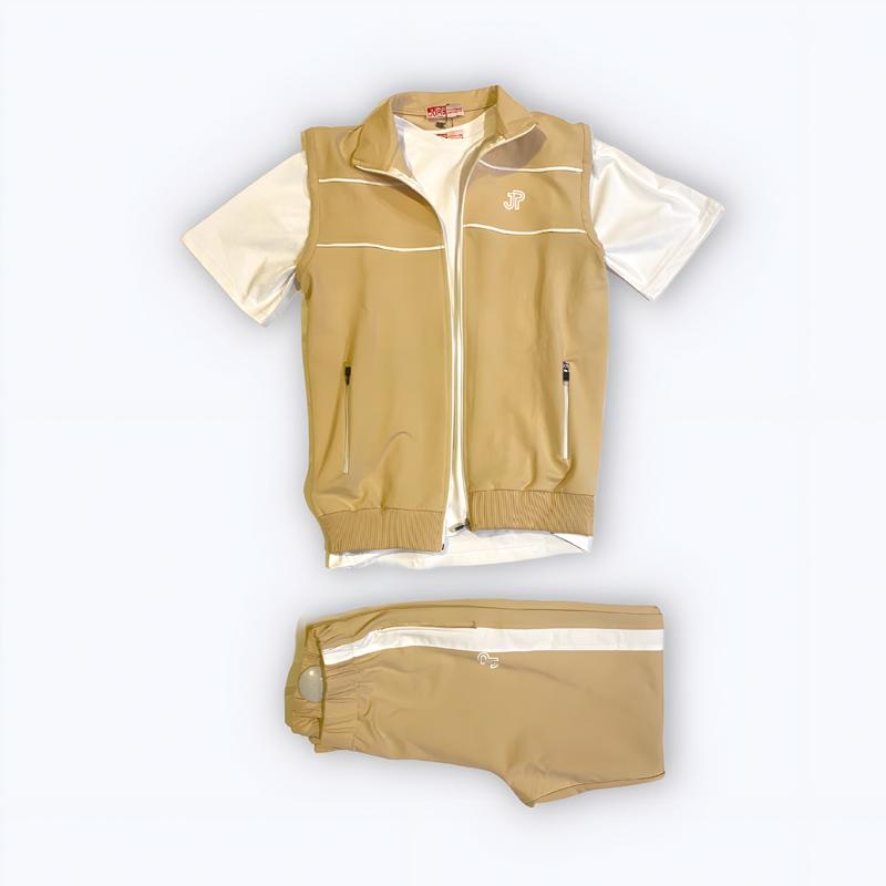 Men's Three-Piece Set – Vest & Pants & Shirt