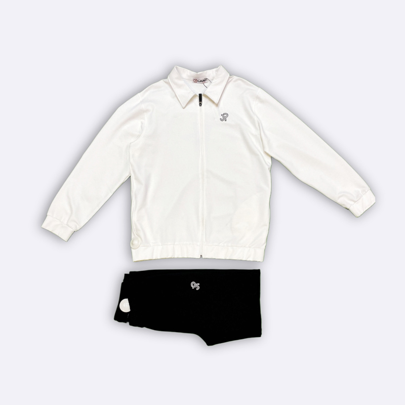 Men's Two-Piece Set – Long-Sleeve Top & Shorts