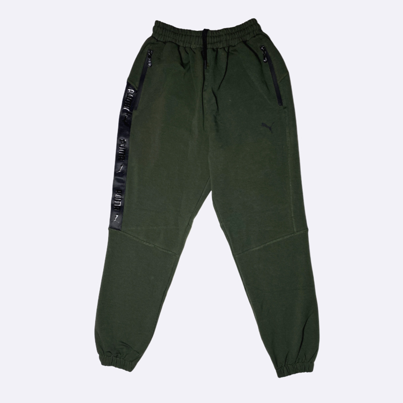Men's Tapered Jogger Sweatpants with Side Print