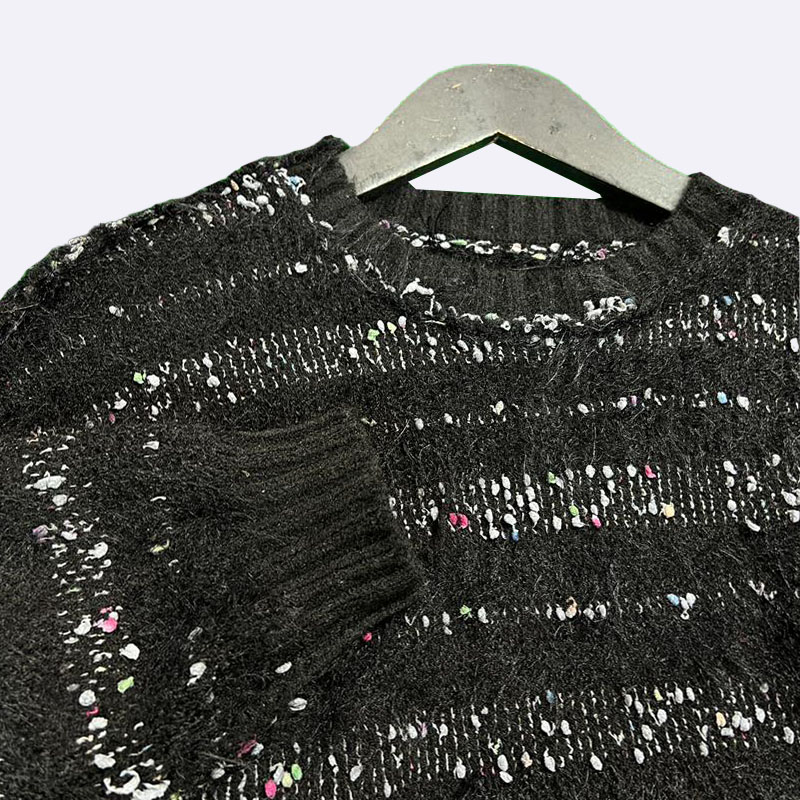 Sparkle Stripe Knit Sweater