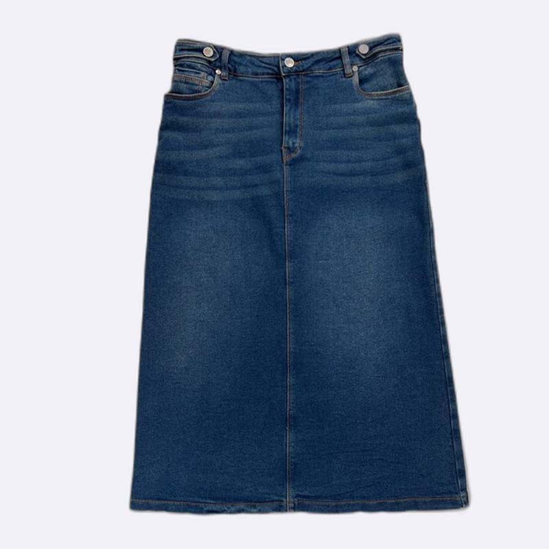 Denim Dreams Midi Skirt