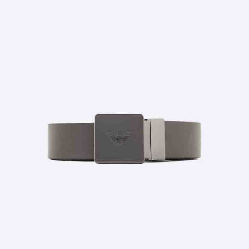 Armani men's belt with a stylish design and a modern metal buckle