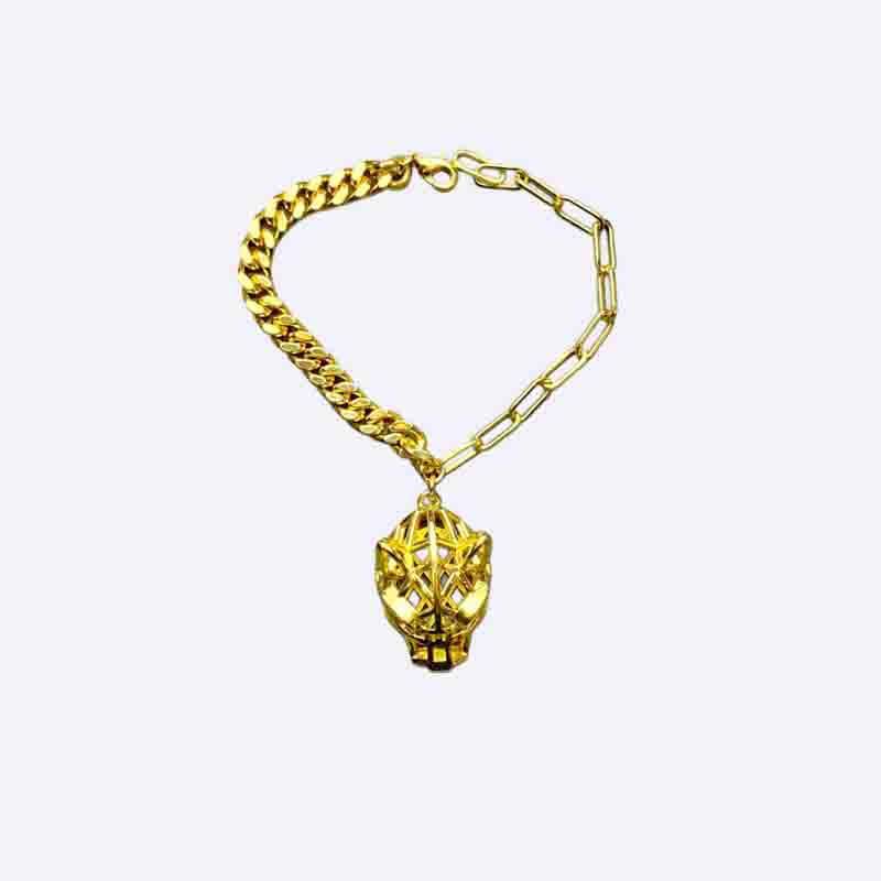 Panther Head Chain Bracelet