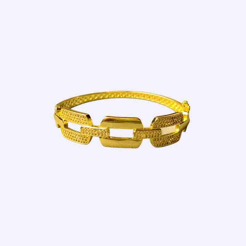 Oversized Paperclip Link Bangle