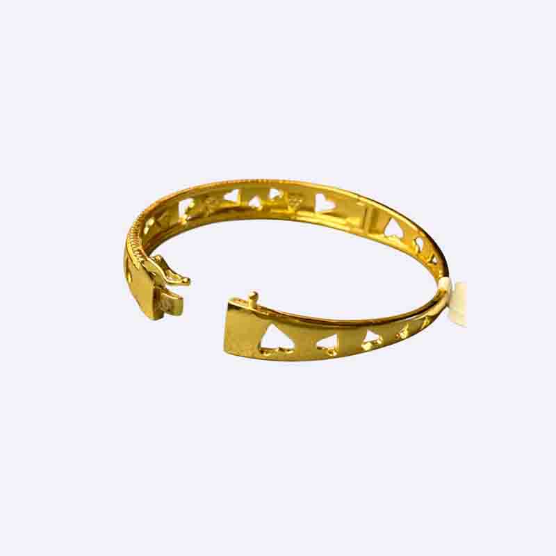 Multicolored Square Stone Bangle