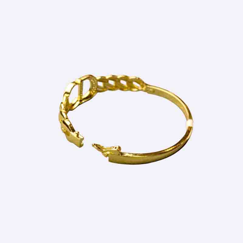 Diamond Cutout Bangle Bracelet