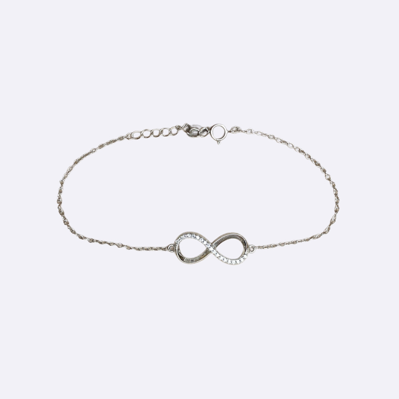 Infinity Motif Chain Bracelet