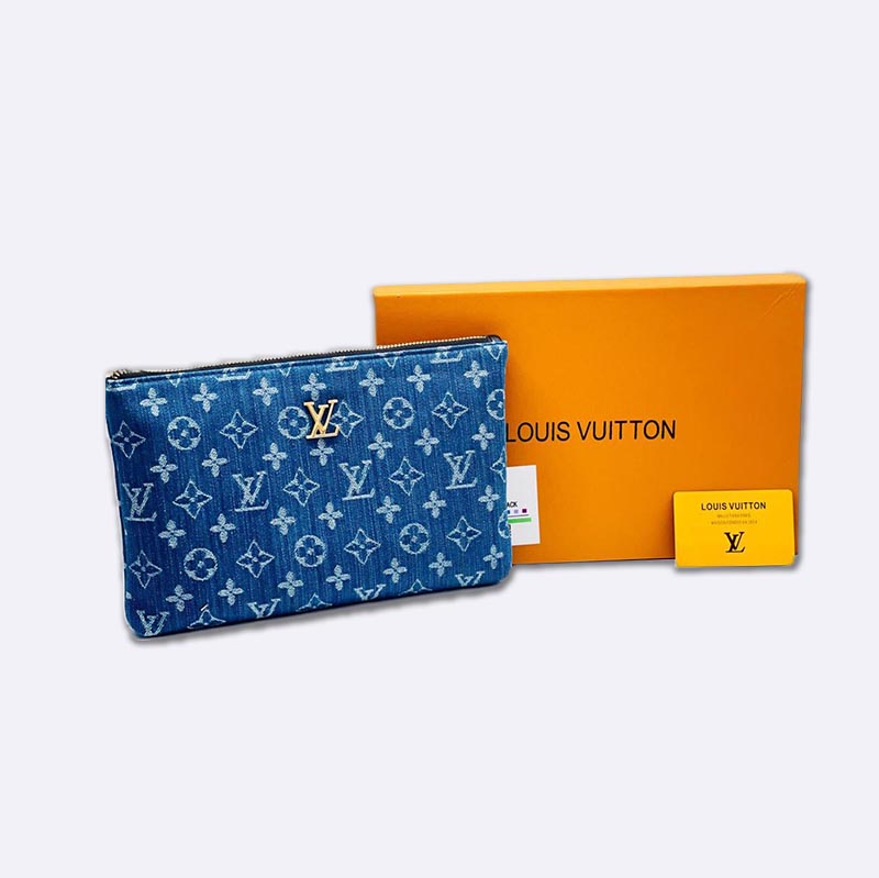 Louis Vuitton Denim Canvas Wallet