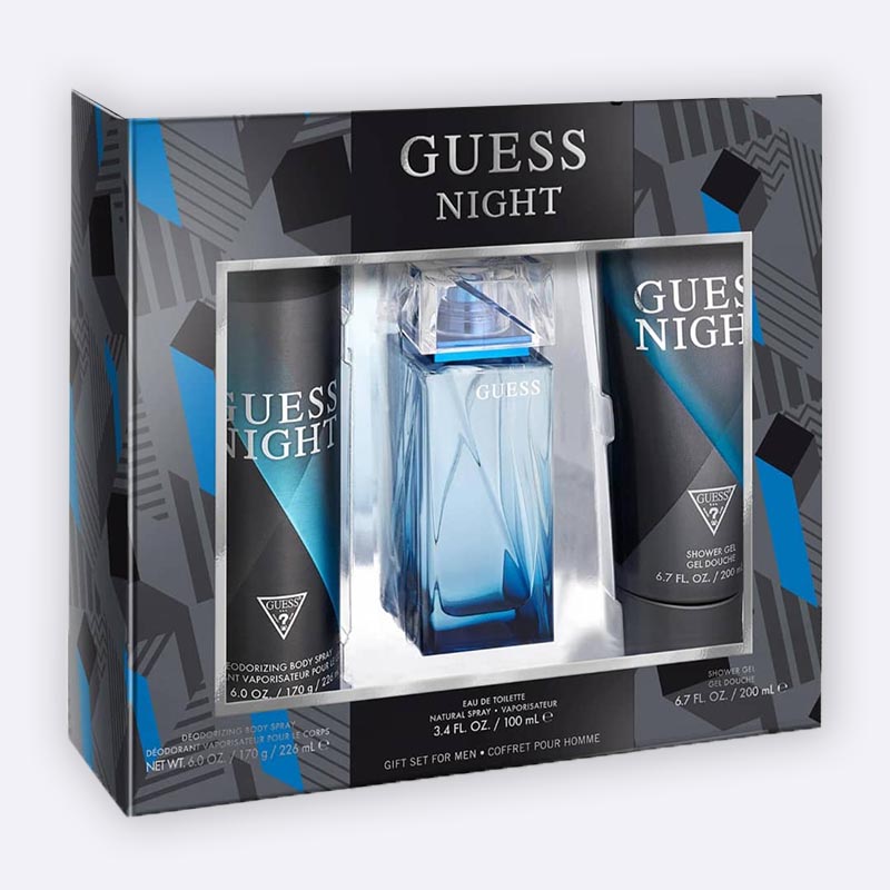 Guess Night Gift Set for Men (226ml / 100ml / 200ml)
