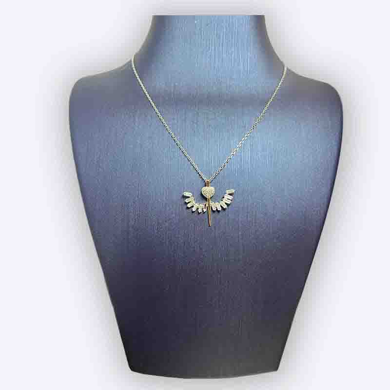 Silver Wing Necklace