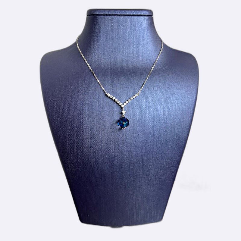 Sapphire Dream Crystal Necklace