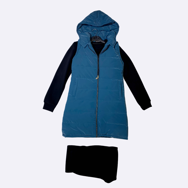 Women's 3-Piece Padded Vest Set