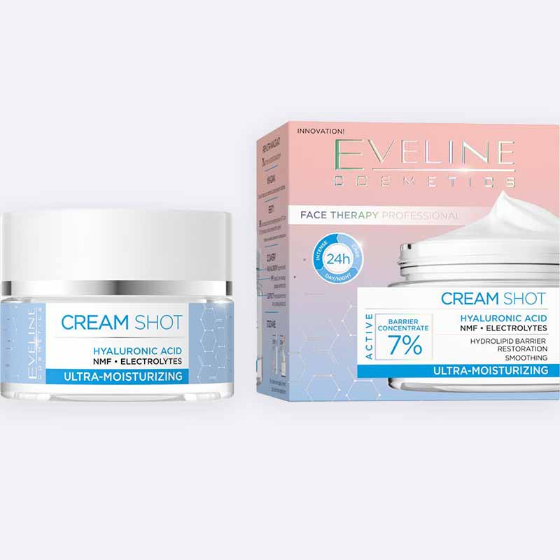 Eveline Face Therapy Professional Cream Shot Ultra-Moisturizing