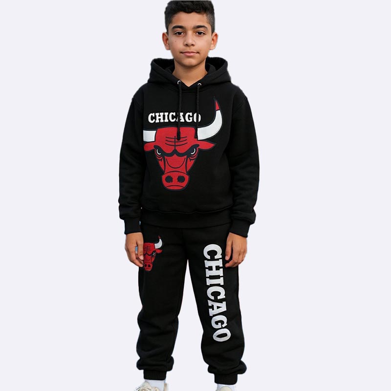 Boys' Chicago Bulls Graphic Tracksuit