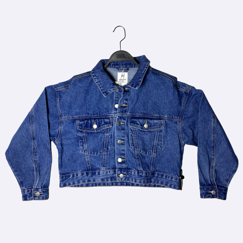 Sinsay Cropped Denim Jacket