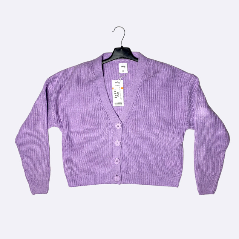 Sinsay Button-Up Knit Cardigan