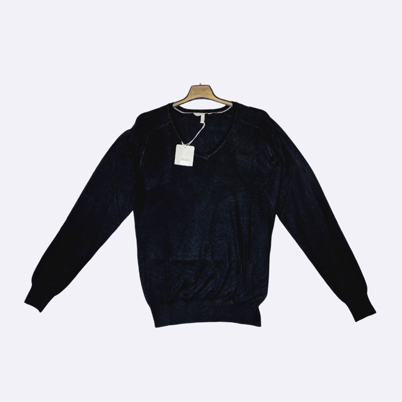 OVS Men's V-Neck Knit Sweater