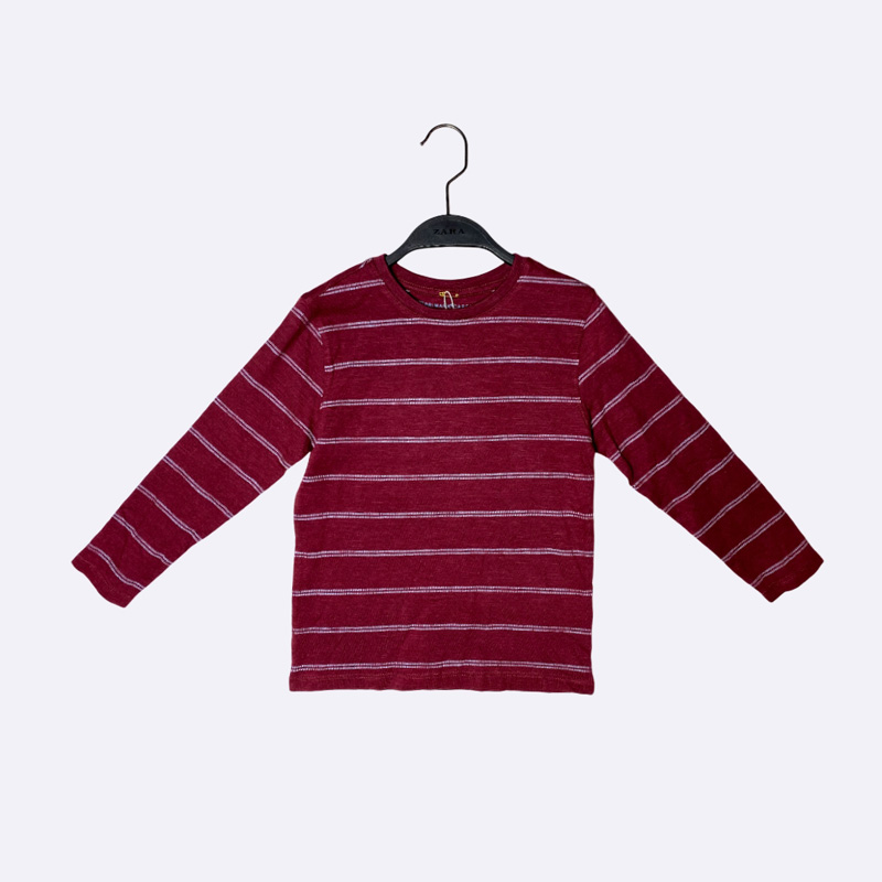 Primark Boys Striped Long Sleeve T-Shirt