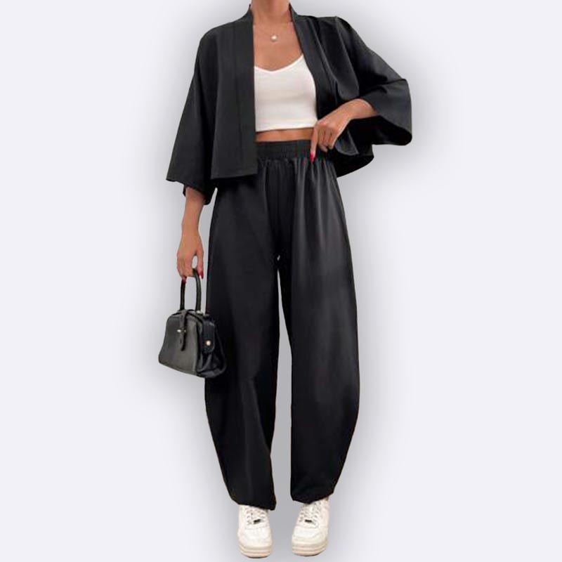 Kimono Style Two-Piece Set