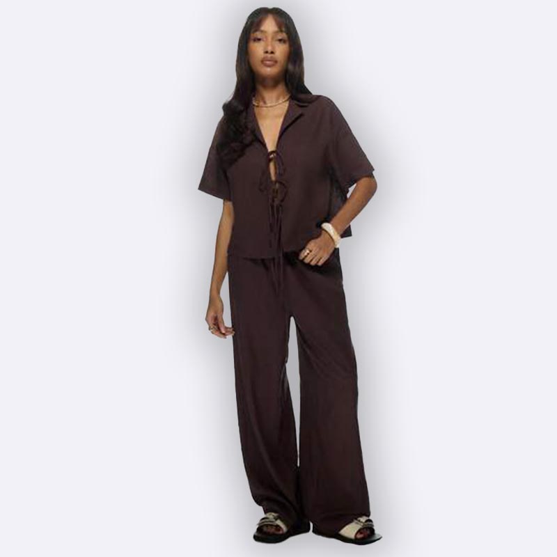 Cocoa Breeze Two-Piece Set