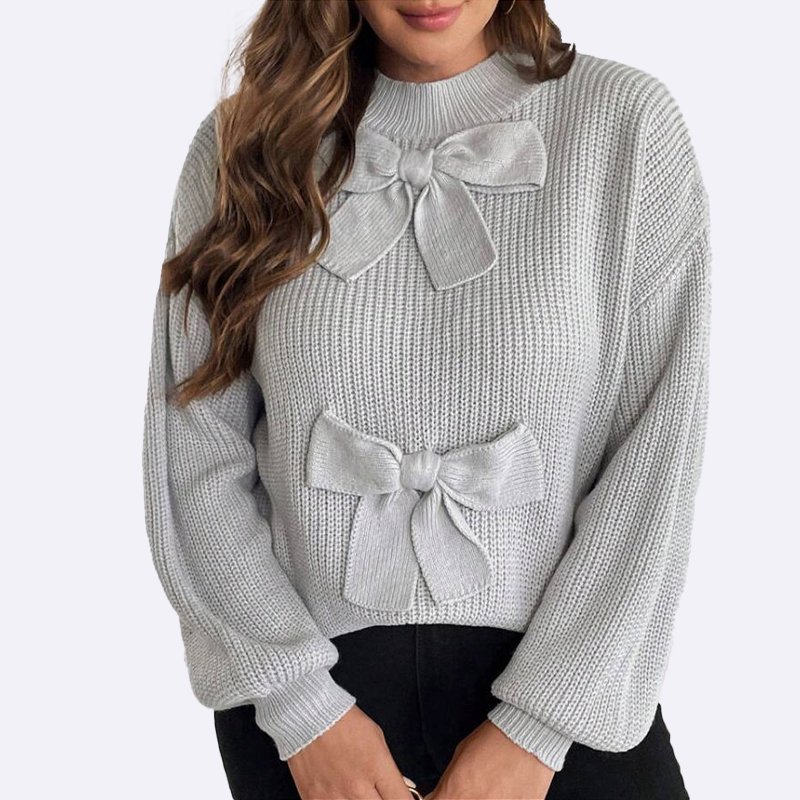 Bow-tiful Knit Sweater