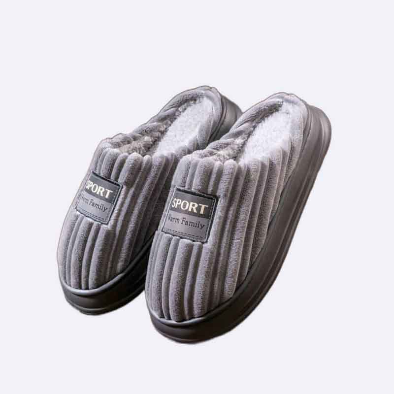 Cozy Comfort Plush Indoor Slippers