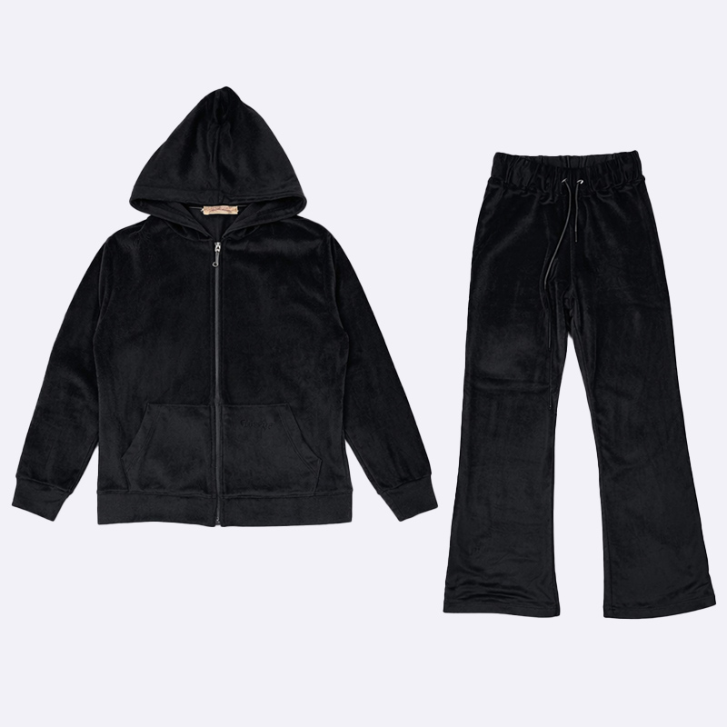 Juicy Couture Velour Hoodie and Pants Set