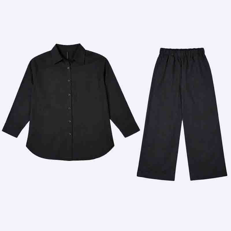 Effortless Chic Women's Shirt and Pants Set