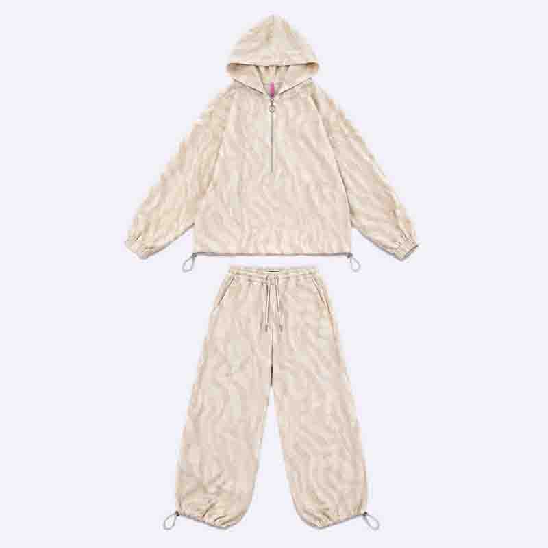 Printed Hooded Sport Set